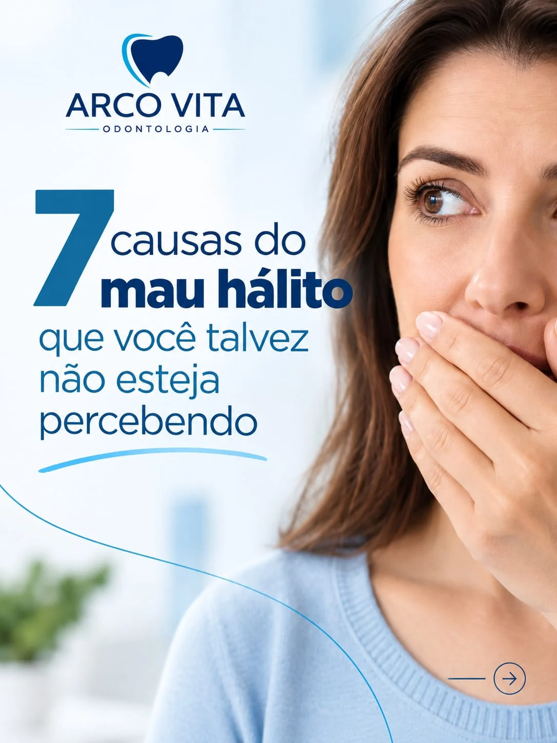 7 causas do mau hálito